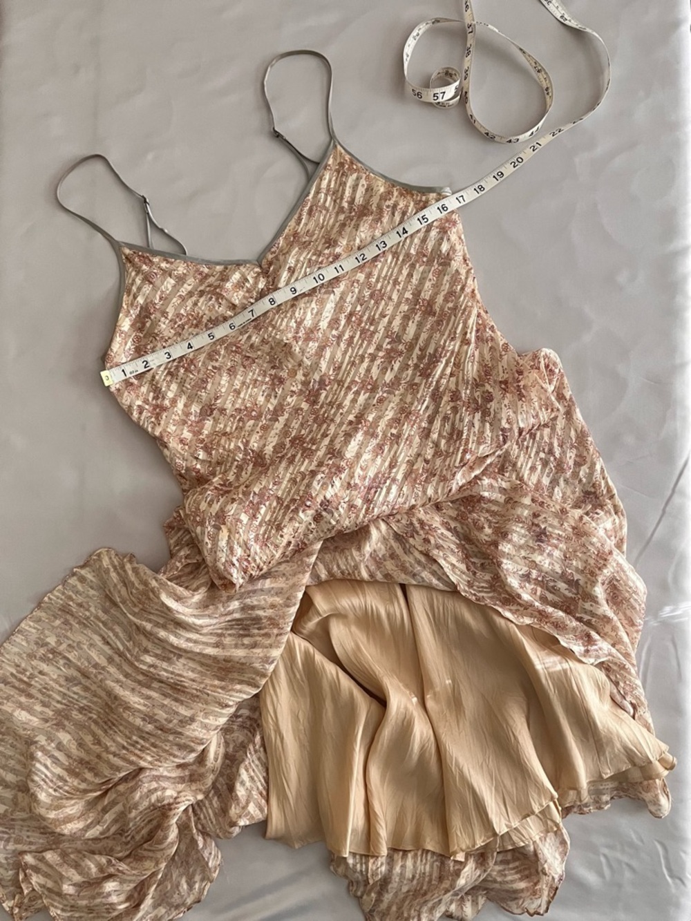 Y2K Vintage! Rebecca Taylor - Silk Bias Cut Dress - 8 - Picture 11 of 13